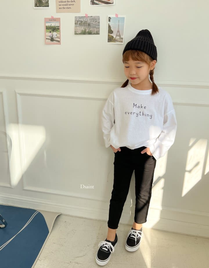 Dsaint - Korean Children Fashion - #kidsshorts - Everything Tee