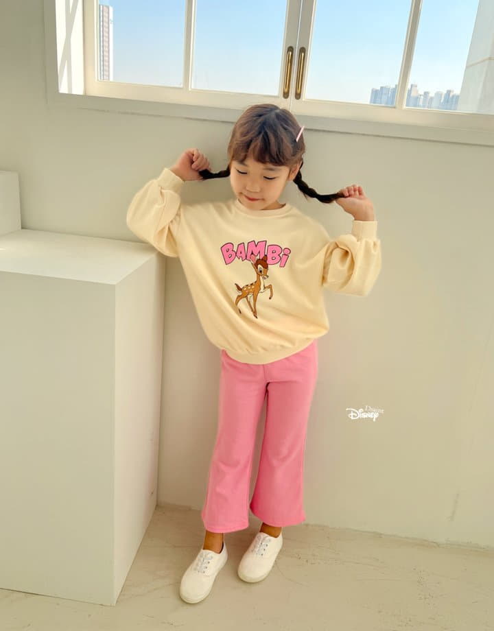 Dsaint - Korean Children Fashion - #kidsshorts - Bambi Bootscut Top Bottom Set - 9