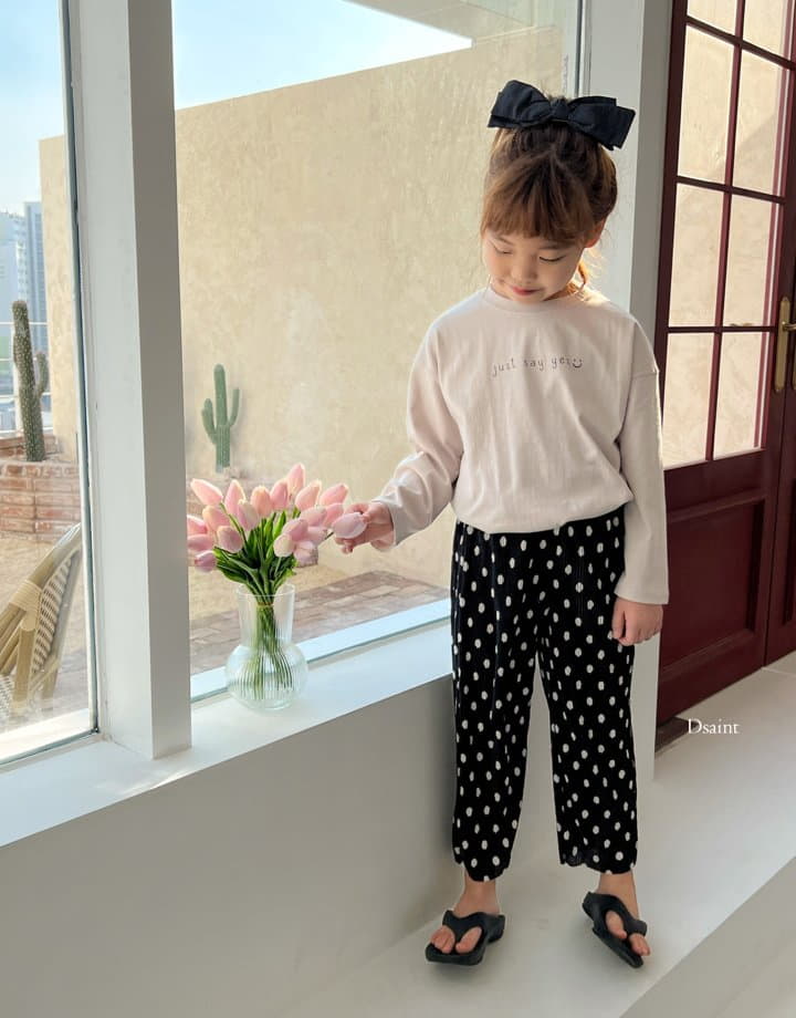 Dsaint - Korean Children Fashion - #fashionkids - Yes Smile Tee - 4