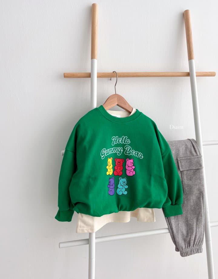 Dsaint - Korean Children Fashion - #kidsshorts - Jelly Bear Sweatshirt - 12