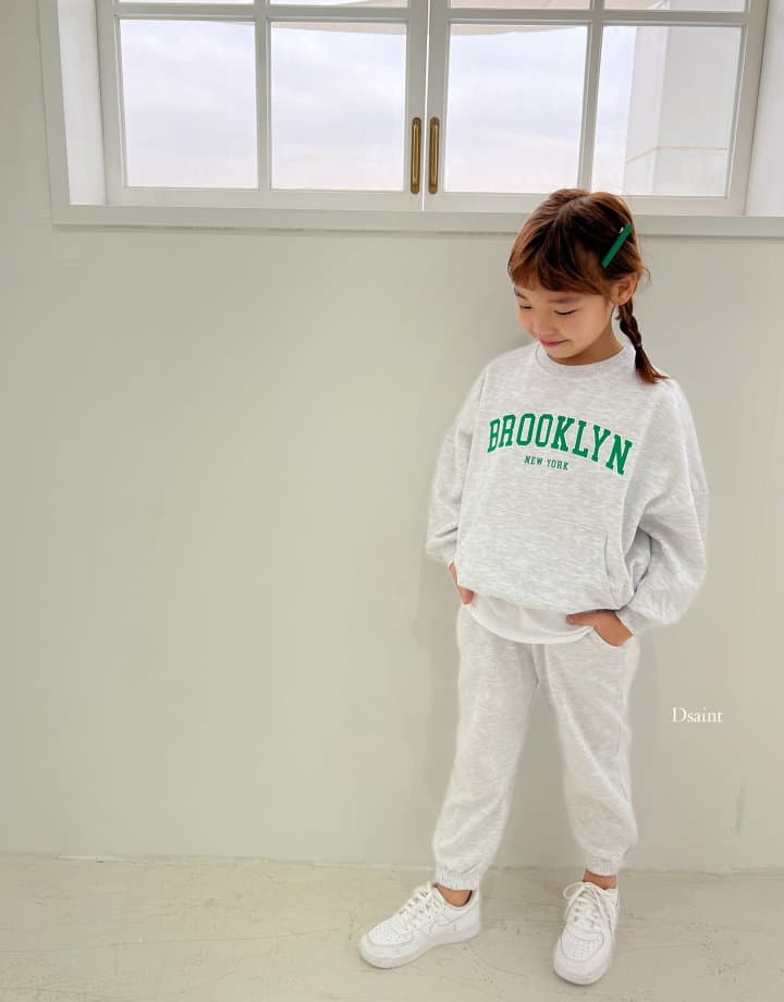 Dsaint - Korean Children Fashion - #kidsstore - Brook Jogger Top Bottom Set - 11