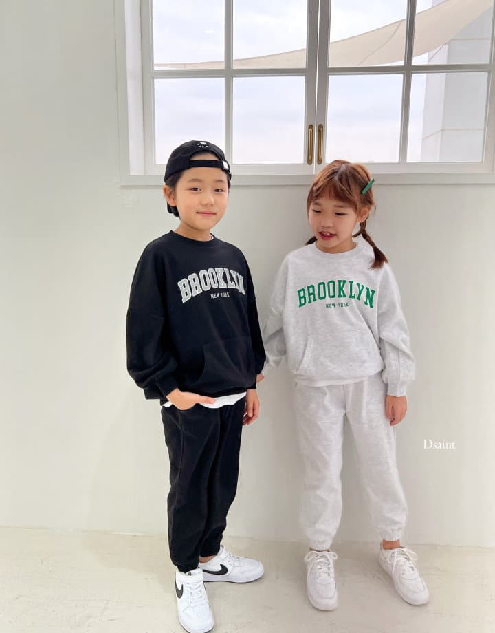 Dsaint - Korean Children Fashion - #kidzfashiontrend - Brook Jogger Top Bottom Set - 12