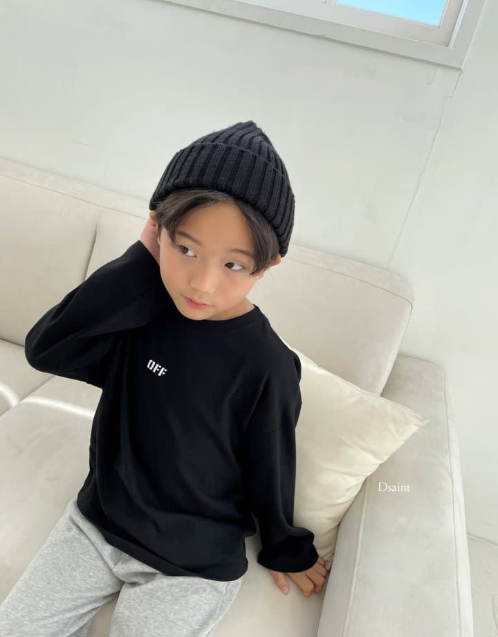 Dsaint - Korean Children Fashion - #littlefashionista - Off Tee - 6