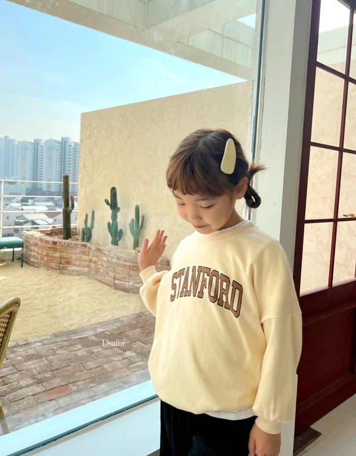 Dsaint - Korean Children Fashion - #littlefashionista - Standford Sweatshirt - 9