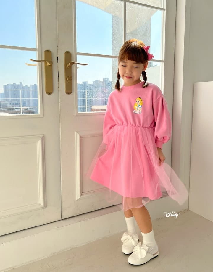 Dsaint - Korean Children Fashion - #magicofchildhood - Pretty Alice Mesh One-piece