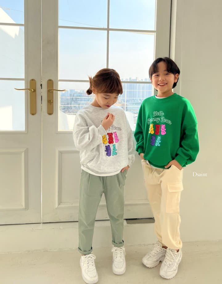 Dsaint - Korean Children Fashion - #magicofchildhood - Jelly Bear Sweatshirt