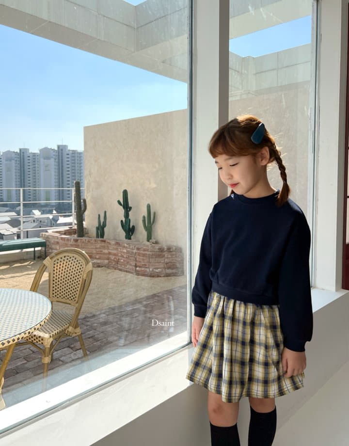 Dsaint - Korean Children Fashion - #minifashionista - Our 2 Check One-piece - 5