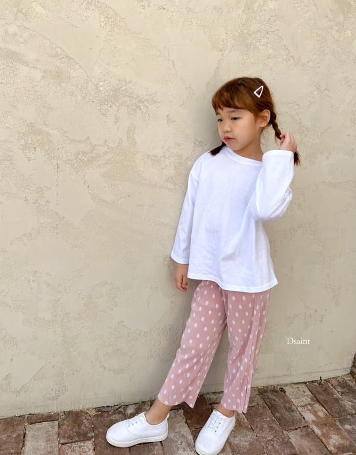 Dsaint - Korean Children Fashion - #minifashionista - Ddeng Ggang Wrinkle Pants - 5