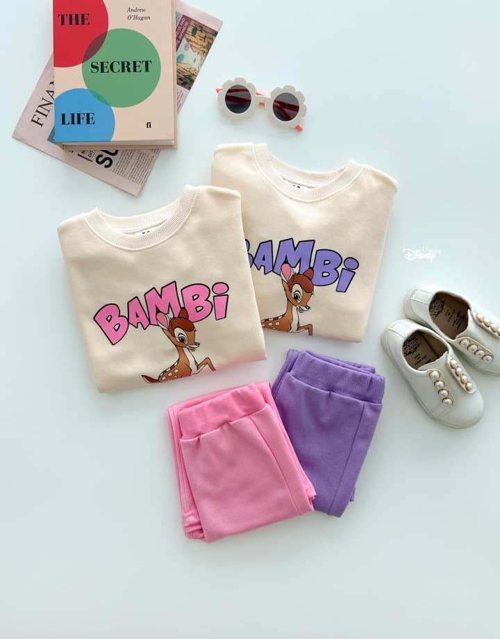 Dsaint - Korean Children Fashion - #prettylittlegirls - Bambi Bootscut Top Bottom Set - 2