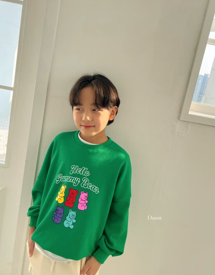 Dsaint - Korean Children Fashion - #toddlerclothing - Jelly Bear Sweatshirt - 5