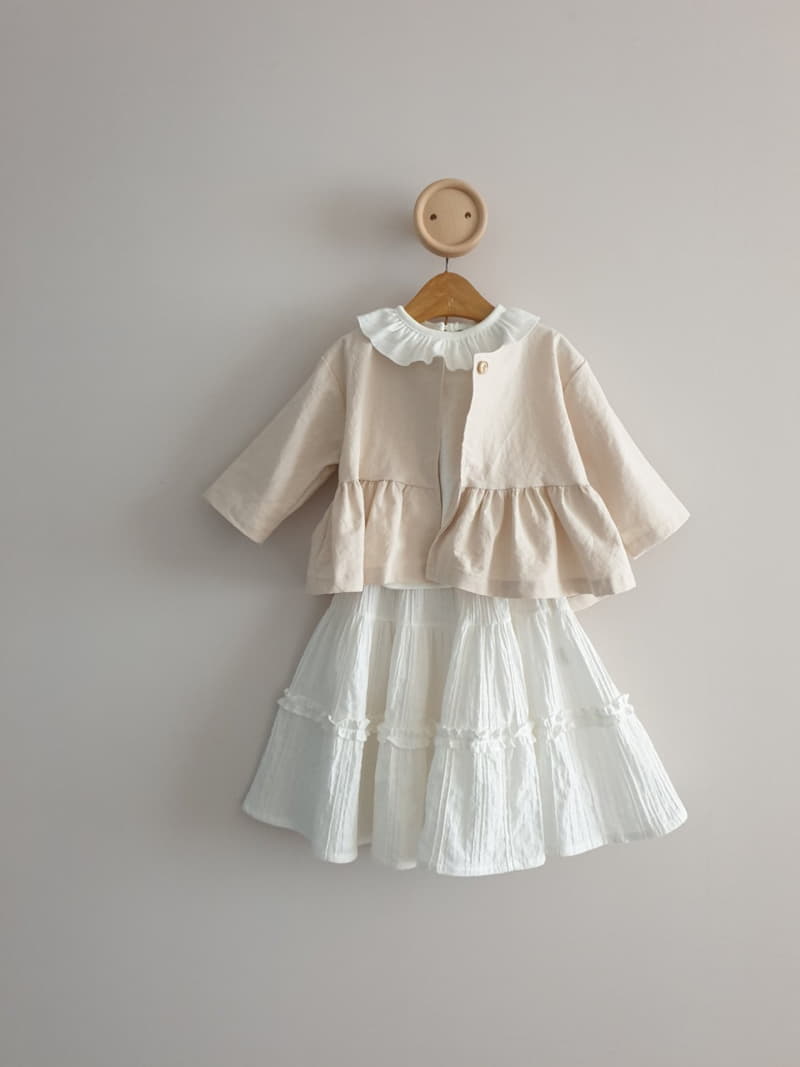 Eclair - Korean Children Fashion - #littlefashionista - Blan Skirt - 7