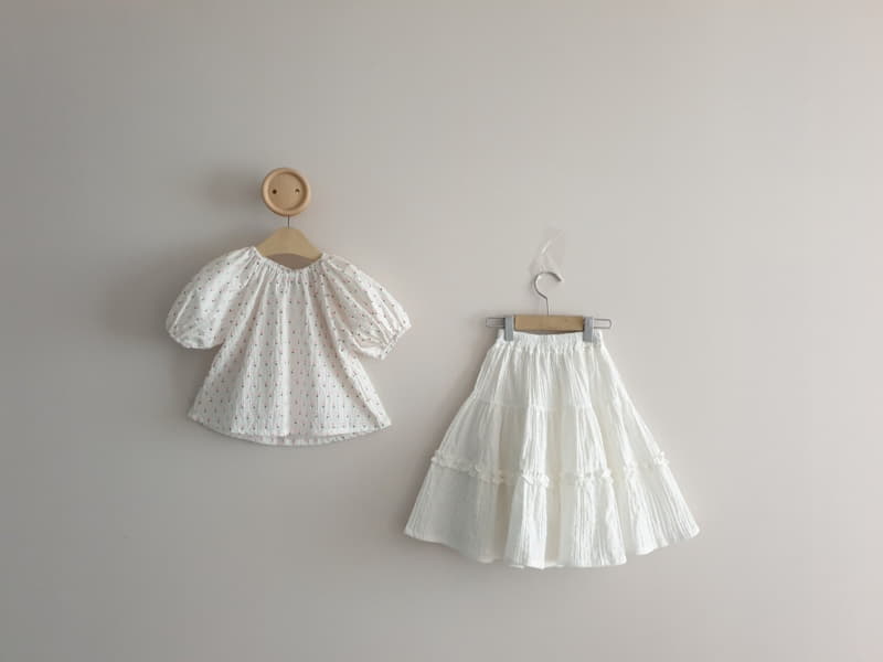 Eclair - Korean Children Fashion - #prettylittlegirls - Blan Skirt - 10