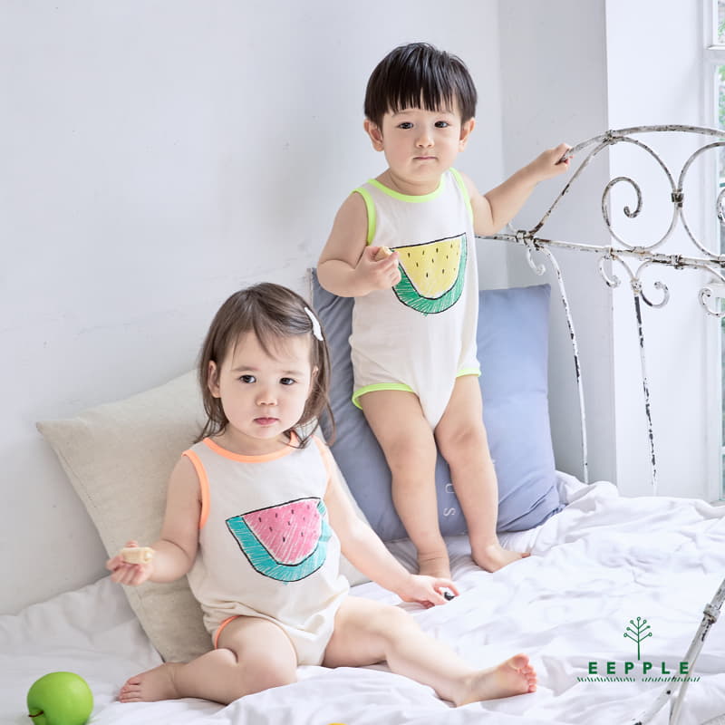 Eepple - Korean Children Fashion - #childofig - Watermelon Bodysuit - 8