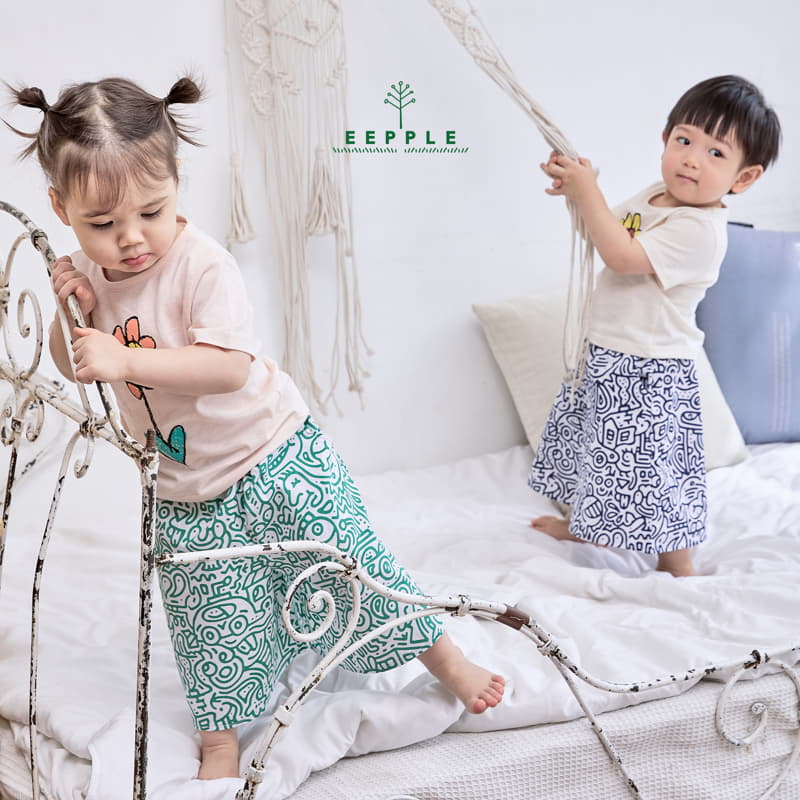 Eepple - Korean Children Fashion - #childofig - Cartoon Wide Pants - 7