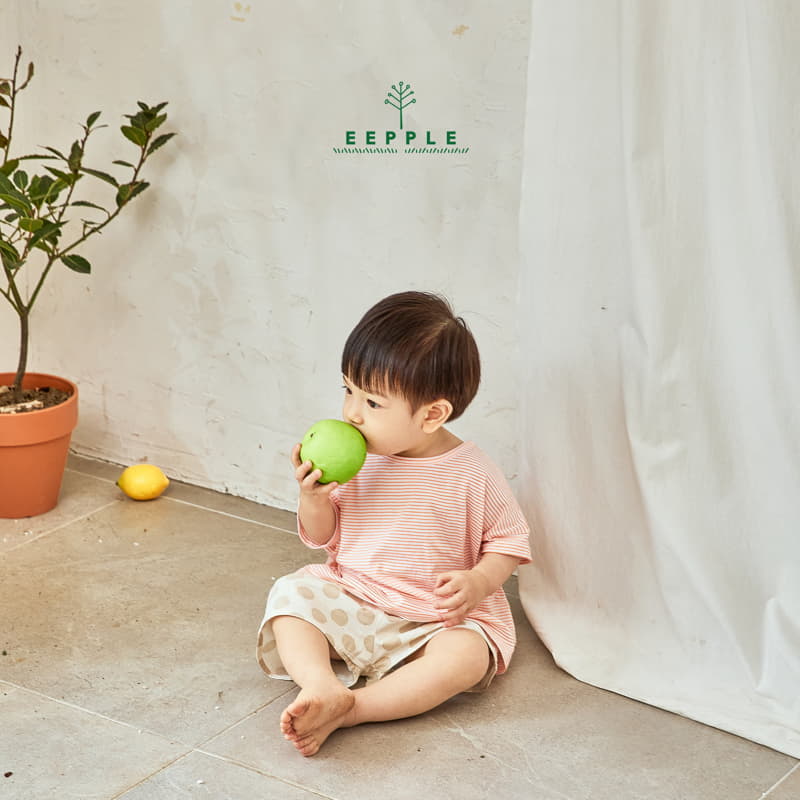 Eepple - Korean Children Fashion - #childofig - Boxy Stripes Tee - 12