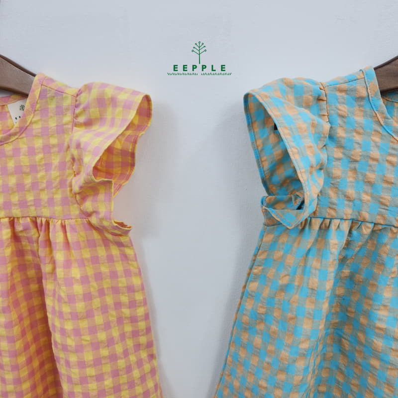 Eepple - Korean Children Fashion - #designkidswear - Cube Frill One-piece