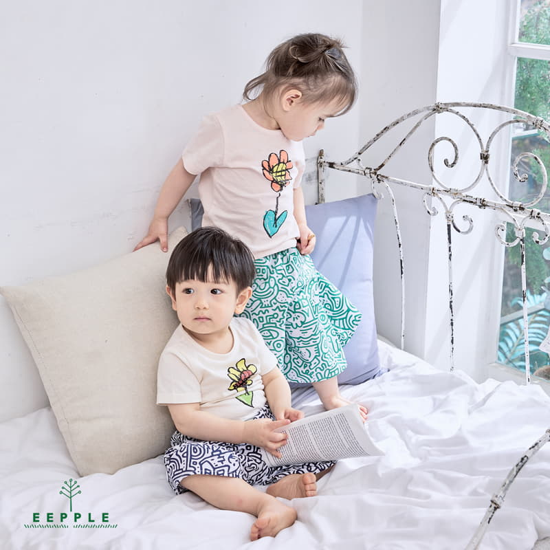 Eepple - Korean Children Fashion - #designkidswear - Cartoon Wide Pants - 9