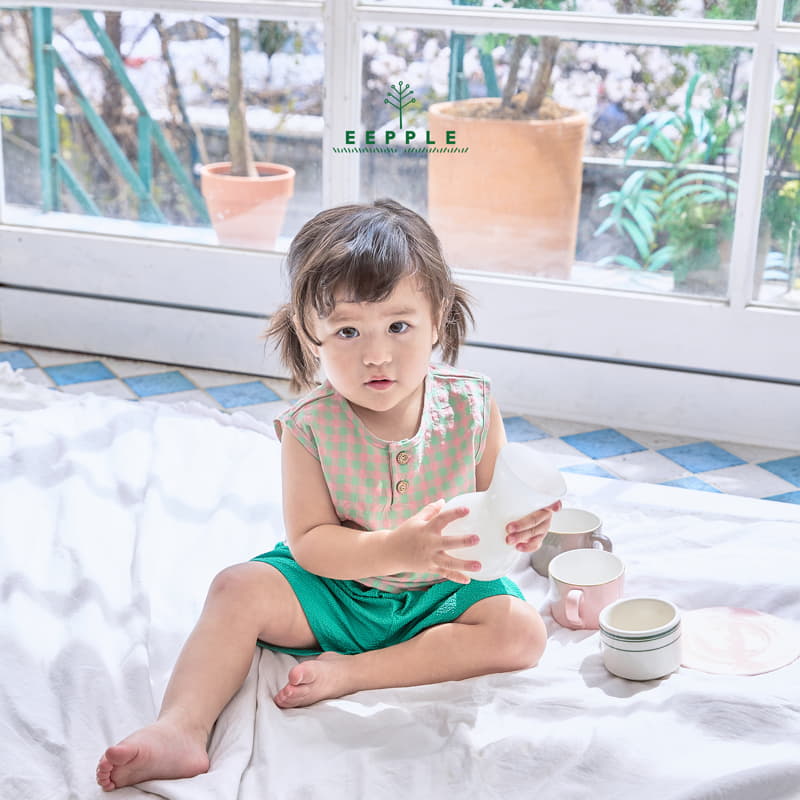 Eepple - Korean Children Fashion - #kidsstore - Cube Sleeveless Shirt - 6