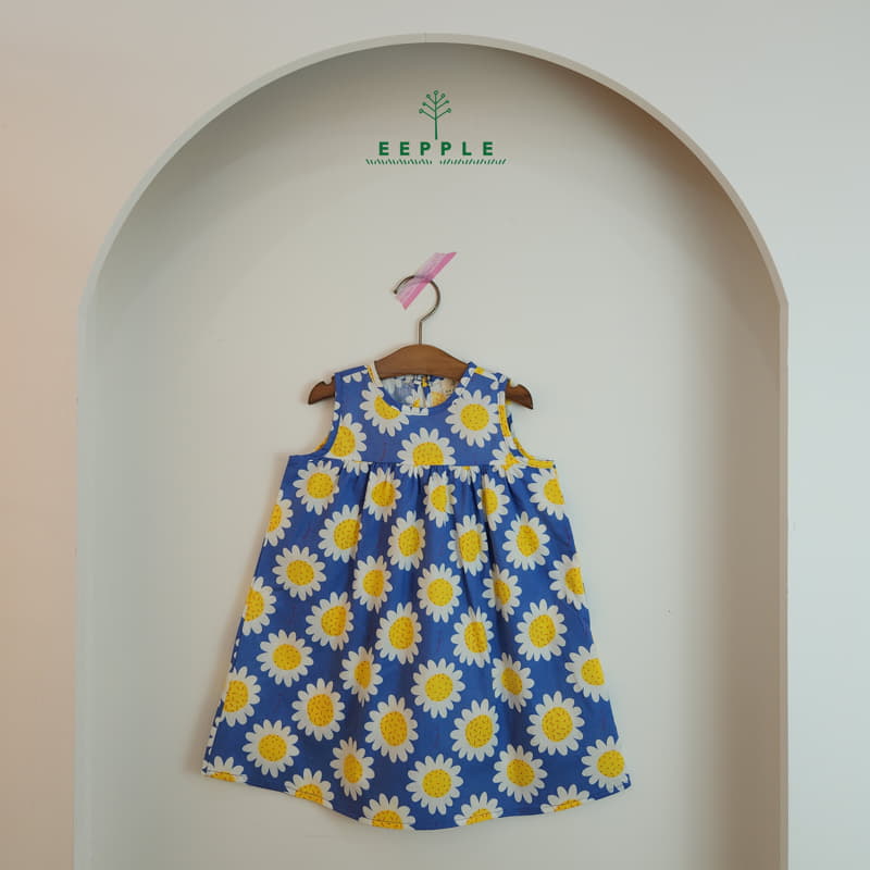 Eepple - Korean Children Fashion - #kidzfashiontrend - Sun Flower One-piece - 3