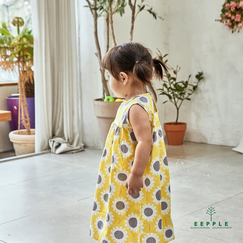 Eepple - Korean Children Fashion - #littlefashionista - Sun Flower One-piece - 5