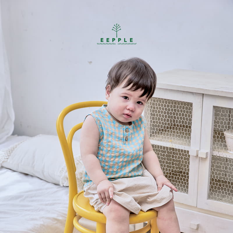 Eepple - Korean Children Fashion - #littlefashionista - Cube Sleeveless Shirt - 9