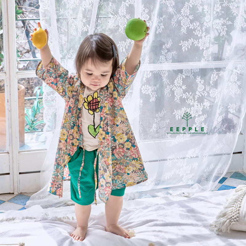 Eepple - Korean Children Fashion - #littlefashionista - Sun Flower Tee - 7