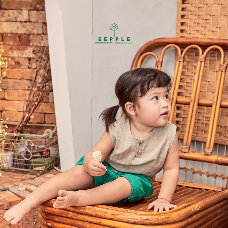Eepple - Korean Children Fashion - #minifashionista - Cube Sleeveless Shirt - 11