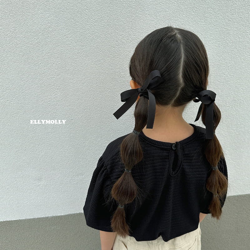Ellymolly - Korean Children Fashion - #Kfashion4kids - Embo Shirring Tee - 11