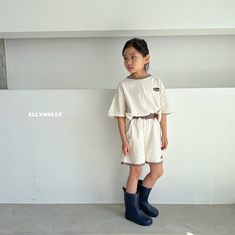 Ellymolly - Korean Children Fashion - #Kfashion4kids - Camel Color Tee - 11