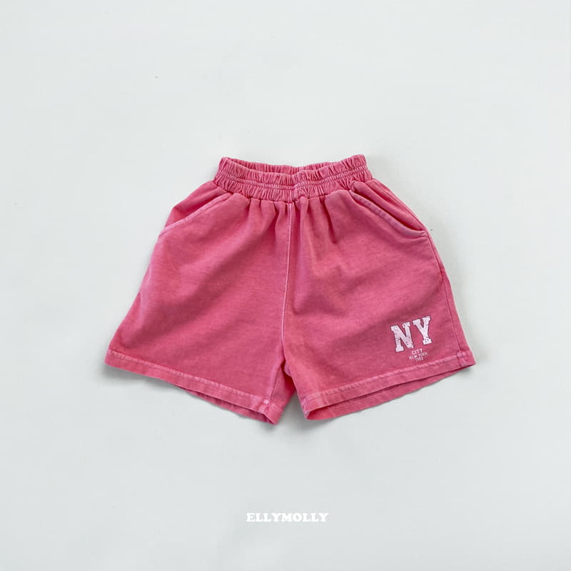 Ellymolly - Korean Children Fashion - #childofig - NY Dyeing Shorts - 8