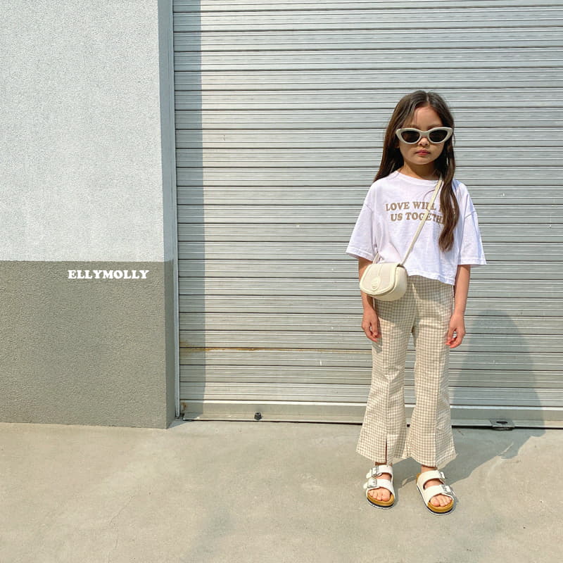 Ellymolly - Korean Children Fashion - #childofig - Love Keep Crop Tee - 8