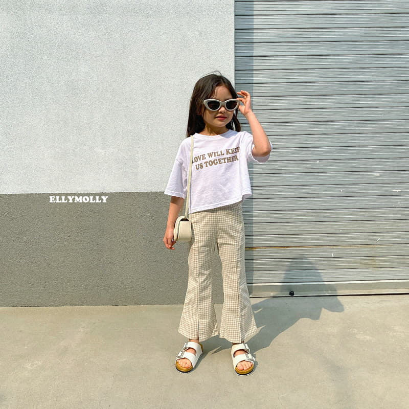 Ellymolly - Korean Children Fashion - #childrensboutique - Love Keep Crop Tee - 9