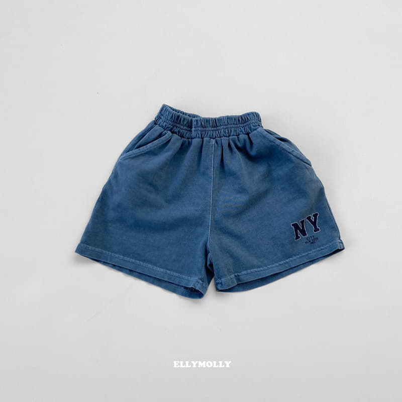 Ellymolly - Korean Children Fashion - #designkidswear - NY Dyeing Shorts - 10