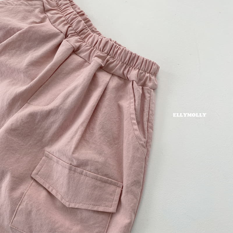 Ellymolly - Korean Children Fashion - #designkidswear - Open Pocket Pants - 3