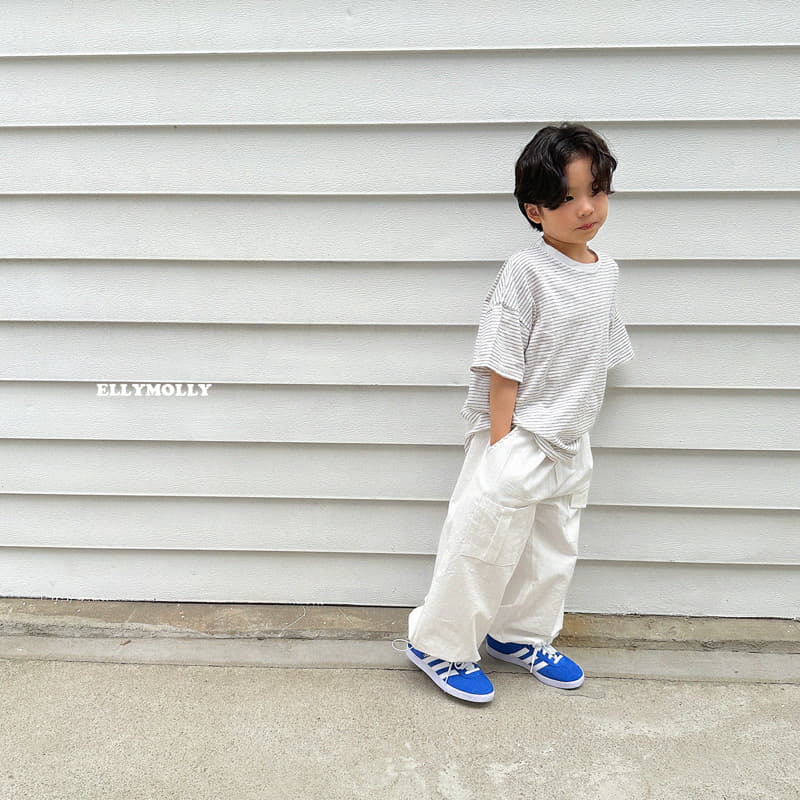 Ellymolly - Korean Children Fashion - #discoveringself - Together Stripes Tee - 11