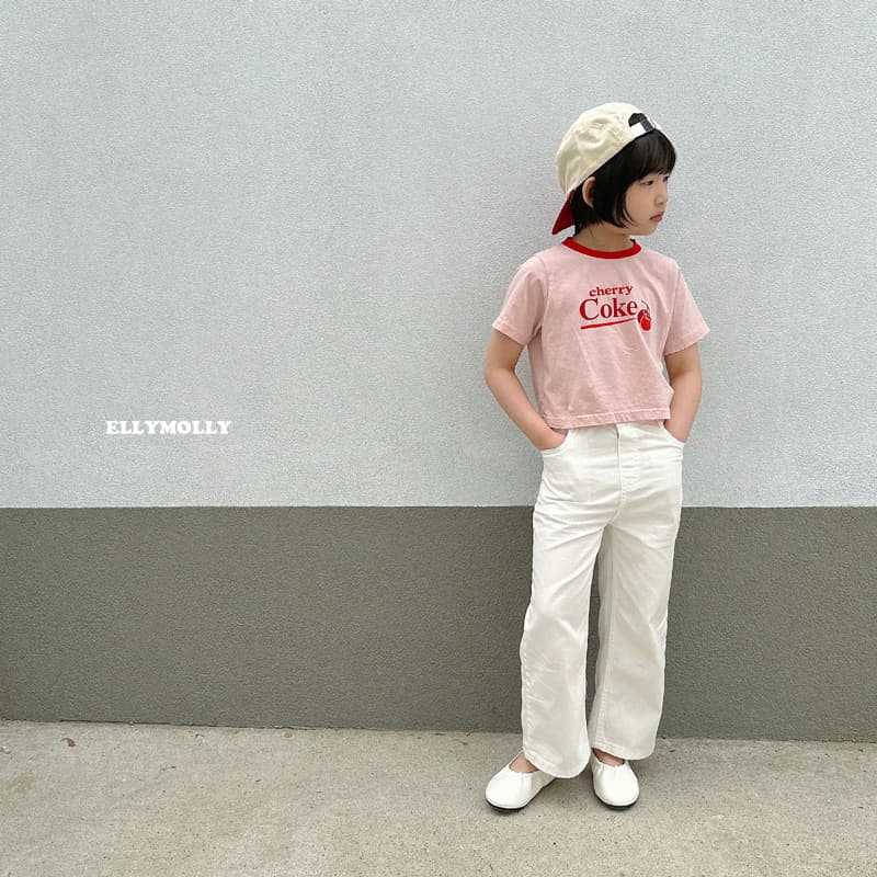 Ellymolly - Korean Children Fashion - #kidsshorts - Chery Cock Tee - 11