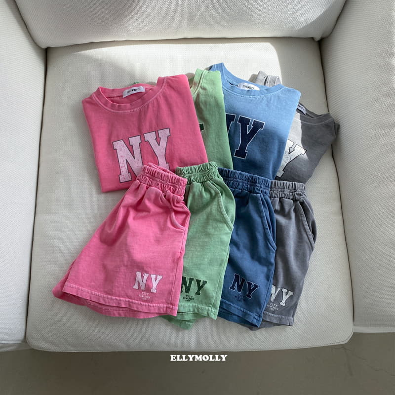Ellymolly - Korean Children Fashion - #kidzfashiontrend - NY Dyeing Shorts