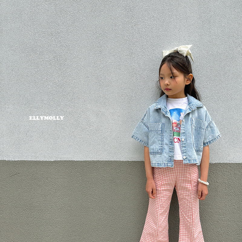 Ellymolly - Korean Children Fashion - #littlefashionista - Big Pocket Shirt - 9