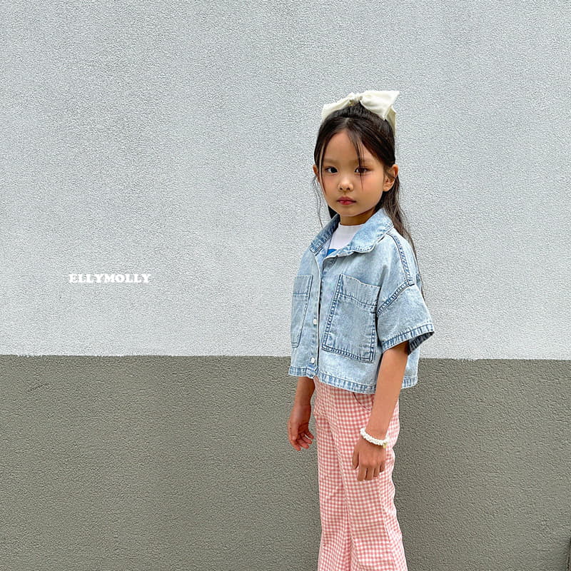 Ellymolly - Korean Children Fashion - #prettylittlegirls - Big Pocket Shirt - 12