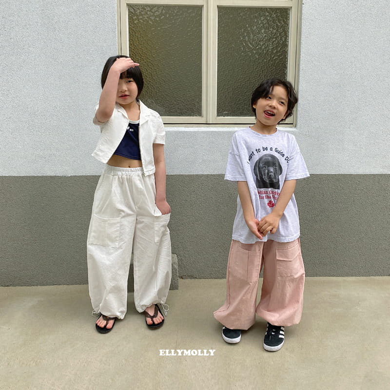 Ellymolly - Korean Children Fashion - #prettylittlegirls - Linen Crop Jacket - 8