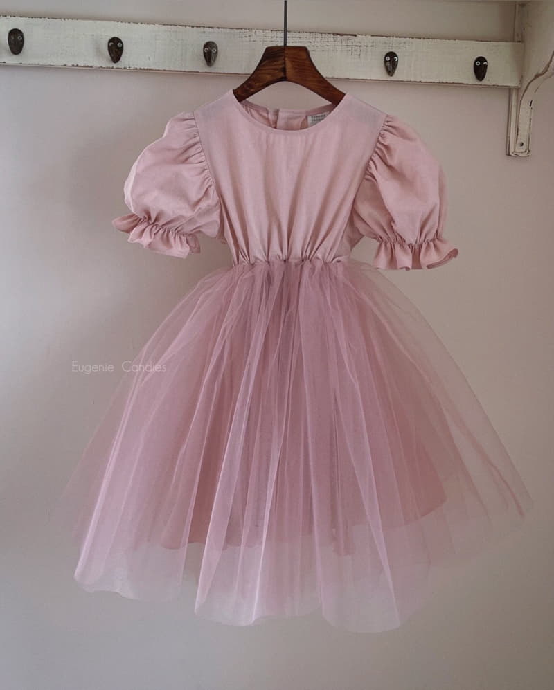 Eugenie Candies - Korean Children Fashion - #Kfashion4kids - Pink One-piece - 6
