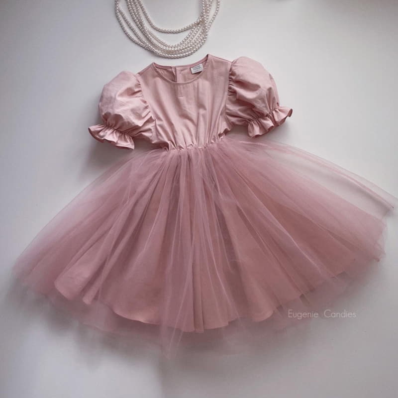 Eugenie Candies - Korean Children Fashion - #fashionkids - Pink One-piece - 2