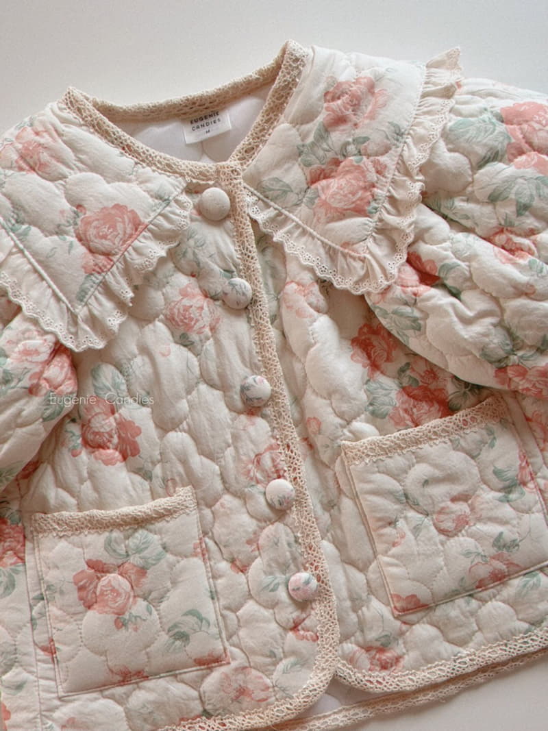 Eugenie Candies - Korean Children Fashion - #todddlerfashion - Sopia Quilting Jacket - 5