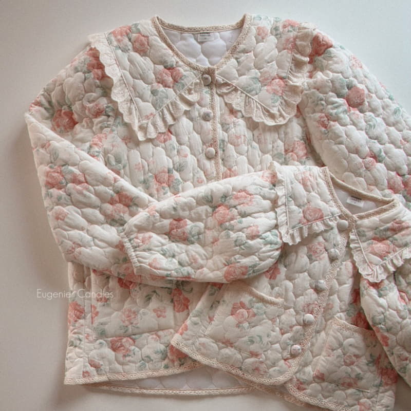 Eugenie Candies - Korean Children Fashion - #toddlerclothing - Sopia Quilting Jacket - 6