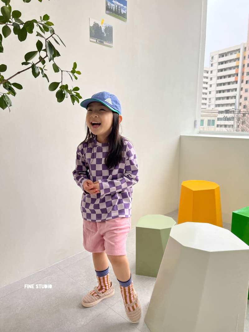 Fine Studio - Korean Children Fashion - #childofig - Terry SHOrts - 12