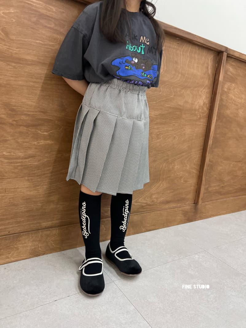 Fine Studio - Korean Children Fashion - #fashionkids - Tomi Skirt - 3