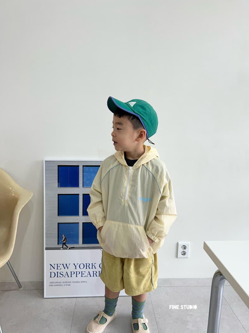 Fine Studio - Korean Children Fashion - #kidsshorts - Wind Pullover - 5