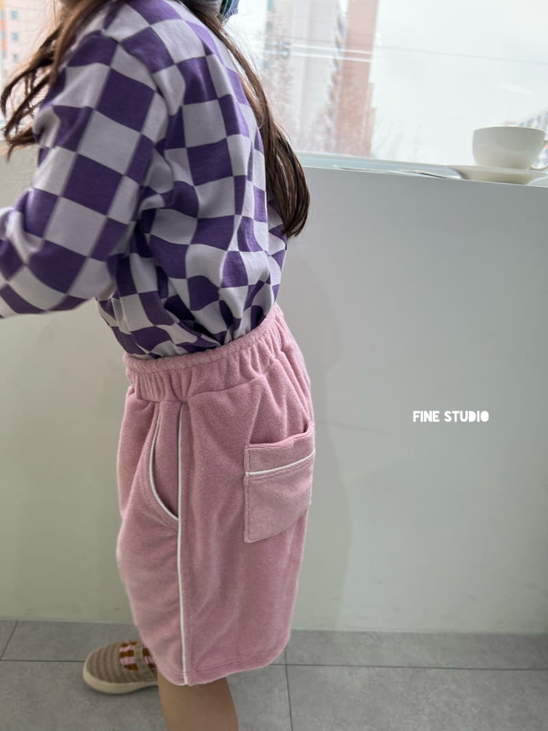 Fine Studio - Korean Children Fashion - #kidsshorts - Terry SHOrts