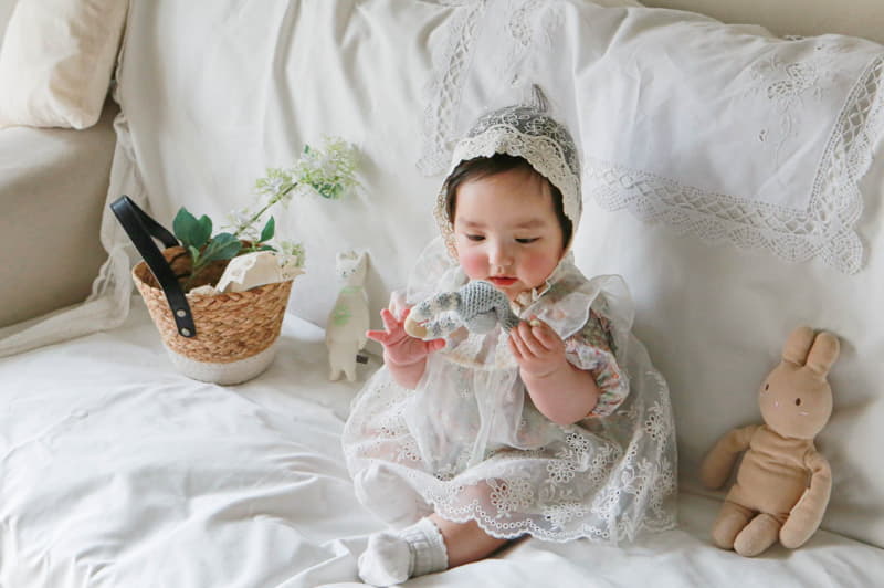 Flo - Korean Baby Fashion - #babyboutiqueclothing - Garden Layered Bebe Top - 2