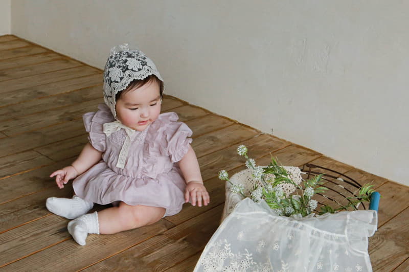 Flo - Korean Baby Fashion - #babyoutfit - Shury Bebe Bodysuit - 12